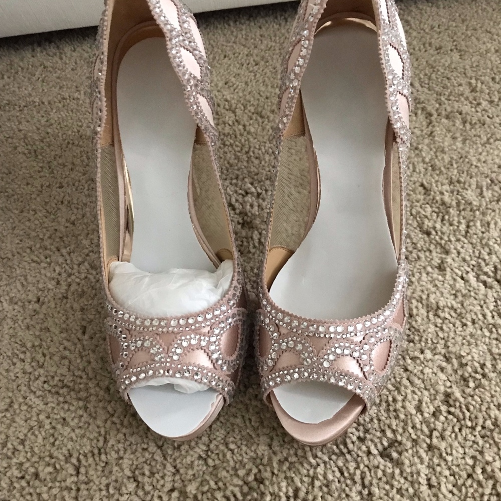 Shoes, Heels, Bridal, Bling